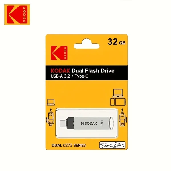 Kodak flash 32GB dual USB/USB-C