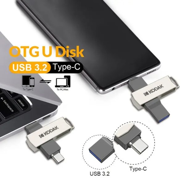 Kodak flash 32GB dual USB/USB-C - Image 2