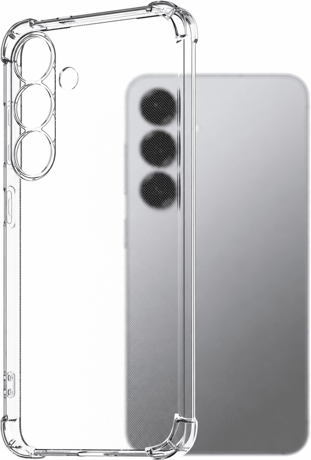 Průhledný silikonový obal Samsung S26