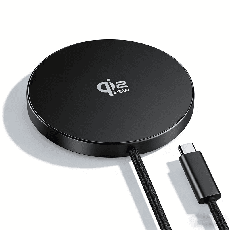 Bezdrátová magnetická nabíječka Qi2 25W